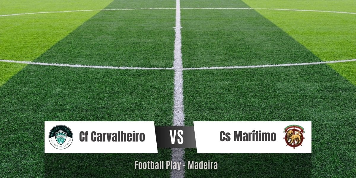 Cd Carvalheiro triunfa sobre a equipa Cs Marítimo Da Madeira 1-0 em jogo disputado (Seniores)