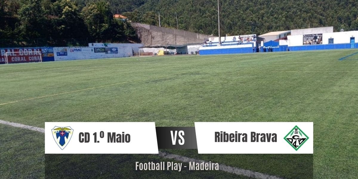 Poder ofensivo: Cd Ribeira Brava vence por 1-4 à equipa Cd 1.º Maio (Juniores)