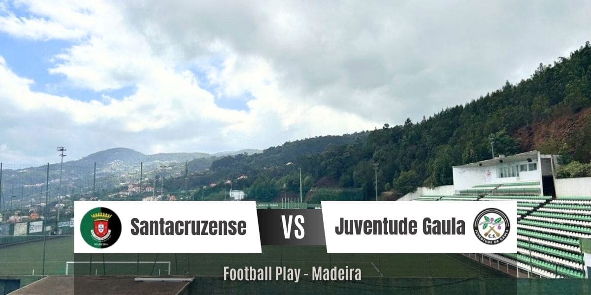 Exibição ofensiva: Sc Santacruzense vence a equipa Cs Juventude Gaula por 3-0 (Juvenis)