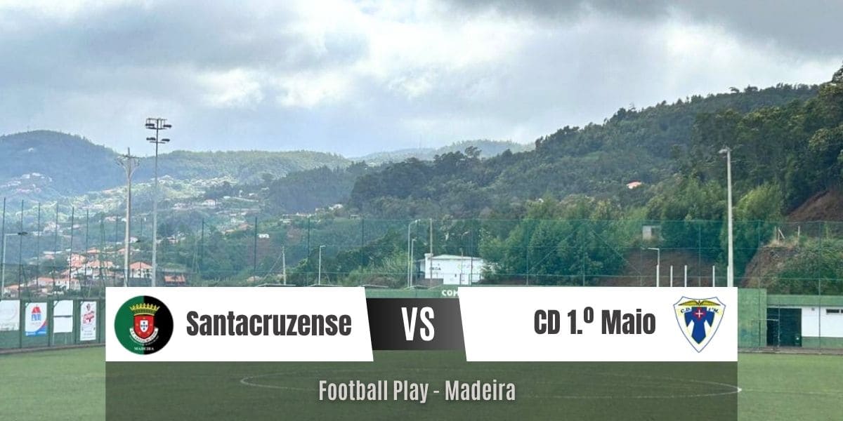 Vitória fora de casa da equipa Cd 1.º Maio sobre a equipa Sc Santacruzense por 0-3 (Juniores)