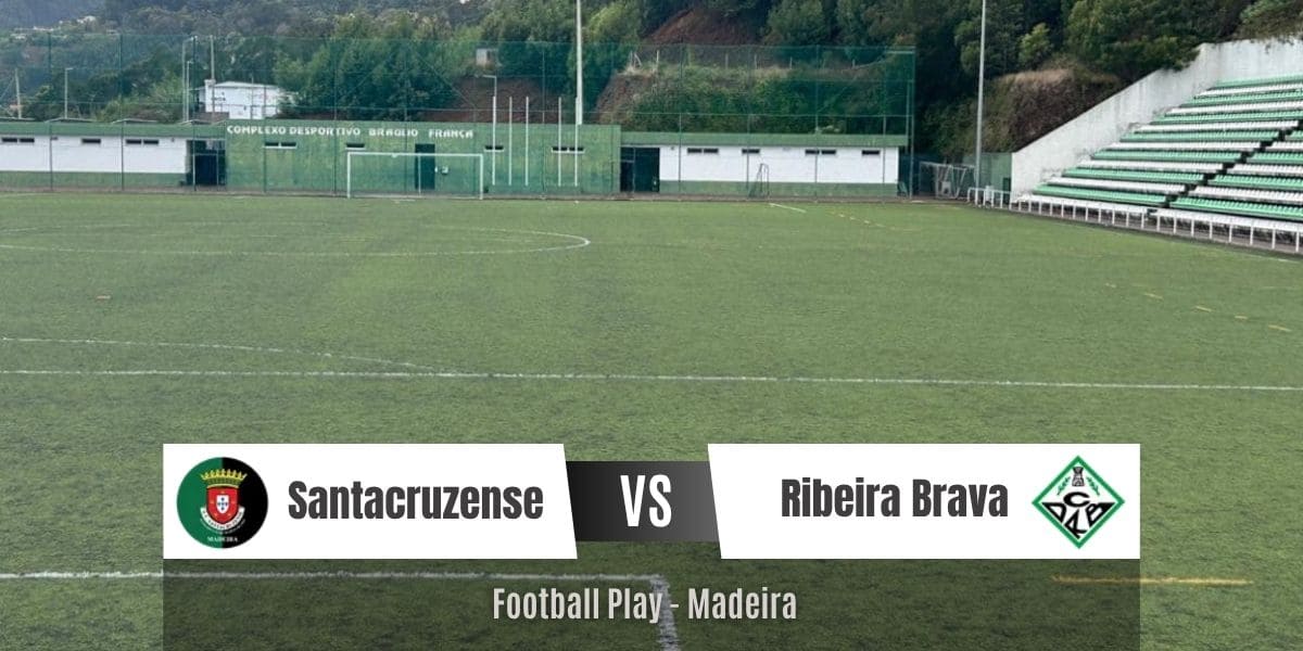 Vitória fora de casa da equipa Cd Ribeira Brava sobre a equipa Sc Santacruzense por 0-8 (Juniores)