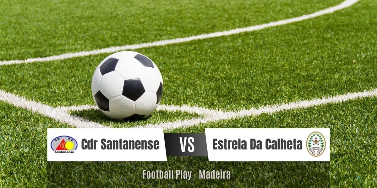 Vitória fora de casa da equipa Estrela Da Calheta Fc sobre a equipa Cdr Santanense por 2-5 (Infantis Sub-12)