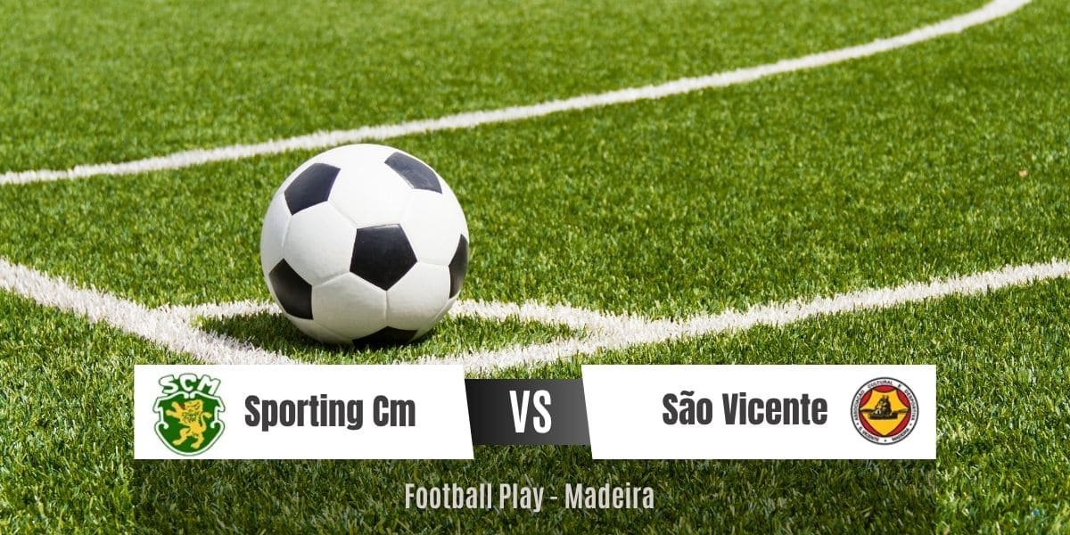 Empate 1-1 entre Sporting Cm e Acd São Vicente 