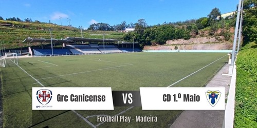 Grc Canicense convence com vitória por 3-1 frente à equipa Cd 1.º Maio 