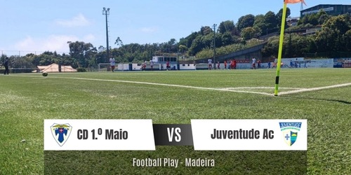 Juventude Ac vence contundentemente à equipa Cd 1.º Maio por 0-9 (Juniores)