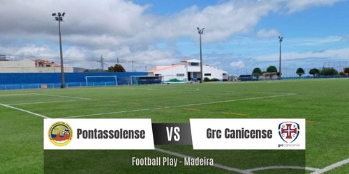 Vitória da equipa Ad Pontassolense 2-1 sobre a equipa Grc Canicense 