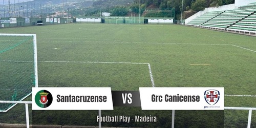 Poder ofensivo: Grc Canicense vence por 0-5 à equipa Sc Santacruzense (Juvenis)