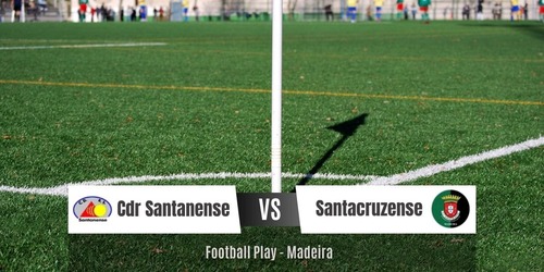 A equipa Cdr Santanense não consegue somar pontos frente à equipa Sc Santacruzense e perde por 1-3 (Infantis Sub-12)