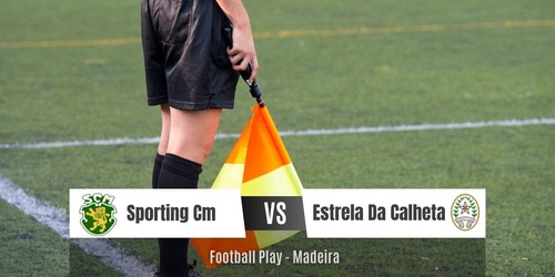 A equipa Sporting Cm não consegue somar pontos frente à equipa Estrela Da Calheta Fc 