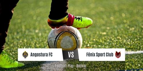 Angostura FC fue superior a Fénix Sport Club y lo vence por 21-0 (Sub-8)