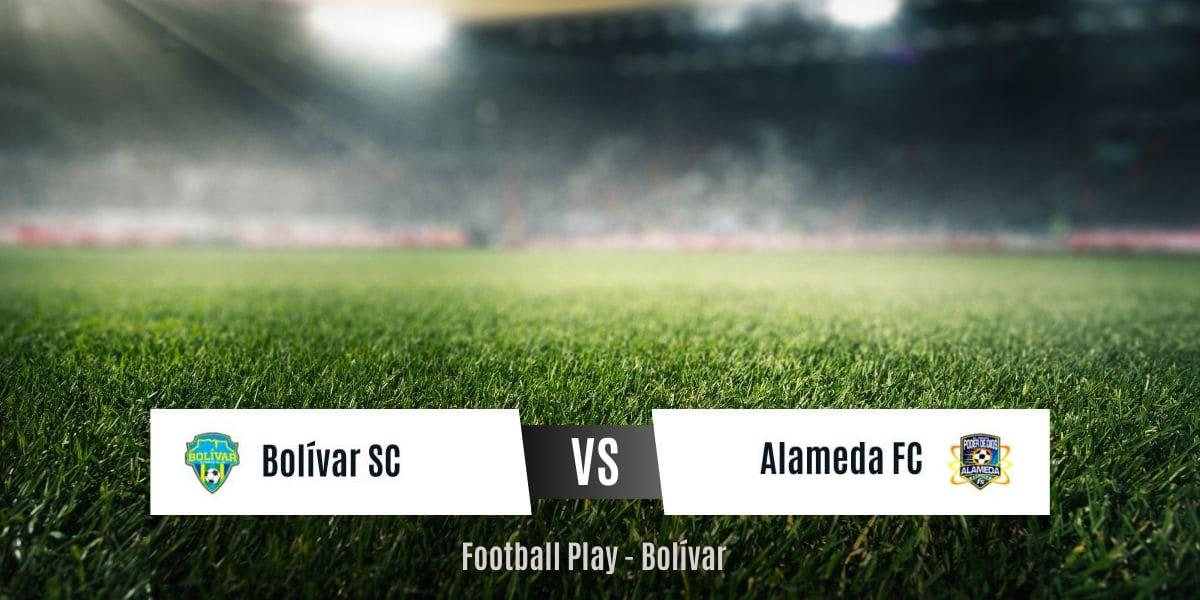 Victoria fuera de casa de Alameda FC sobre Bolívar SC por 1-4 (Sub-16)