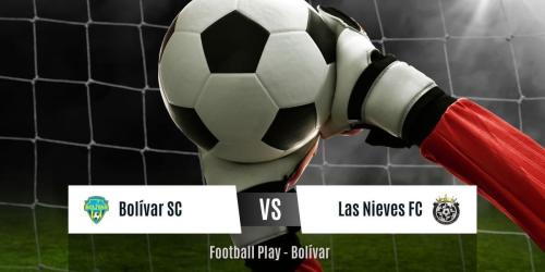 Bolívar SC y Las Nieves FC empatan sin goles (Sub-13)