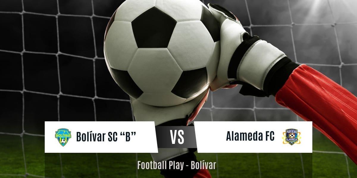 Alameda FC convence y triunfa por 0-14 frente a Bolívar SC 