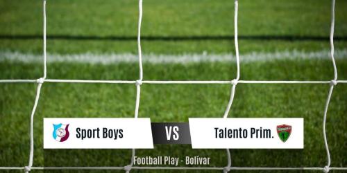 Talentos de Primera vence contundentemente a Sport Boys por 0-8 (Sub-16)
