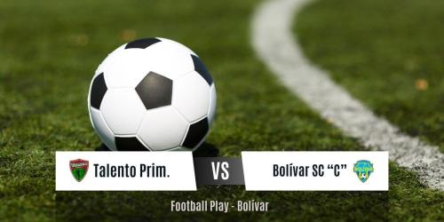 Talentos de Primera fue superior a Bolívar SC 