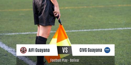 Empate 0-0 entre AIFI de Guayana y CIVG Guayana B (Sub-12)