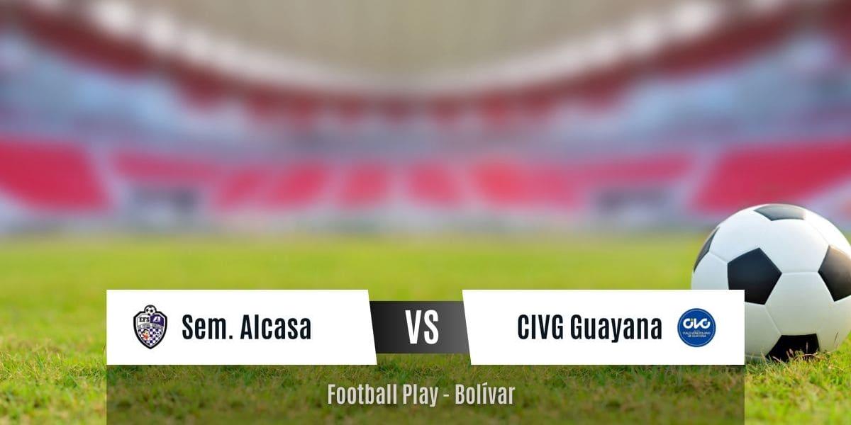 Gran demostración ofensiva: Semilleros Alcasa vence a CIVG Guayana por 3-0 (Sub-14)