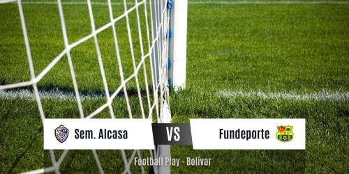 Victoria por 2-0: Semilleros Alcasa vence a CD Fundeporte (Sub-16)