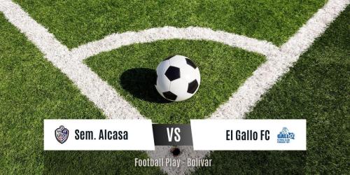 El Gallo FC demuestra su poder ofensivo al vencer a Semilleros Alcasa por 1-4 (Sub-14)