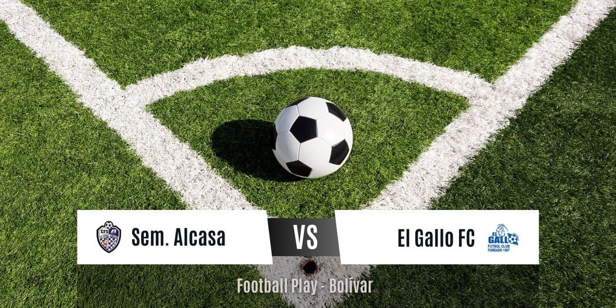 El Gallo FC demuestra su poder ofensivo al vencer a Semilleros Alcasa por 1-4 (Sub-14)