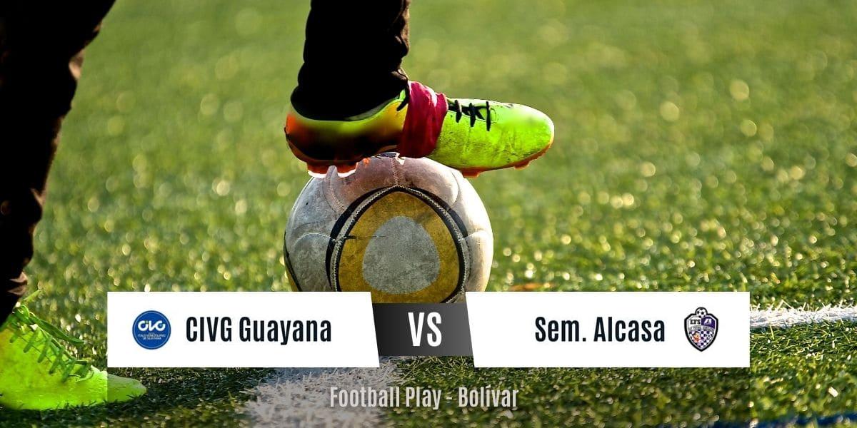 CIVG Guayana es derrotado frente a Semilleros Alcasa 1-2 (Sub-14)