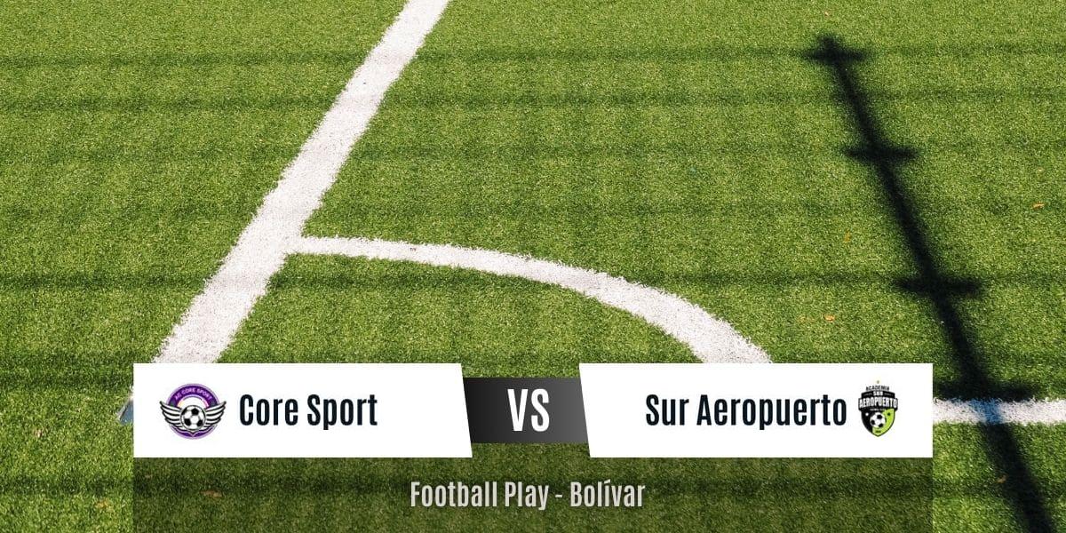 Goleada 3-0: Core Sport vence a Acad. Sur Aeropuerto (Sub-15)