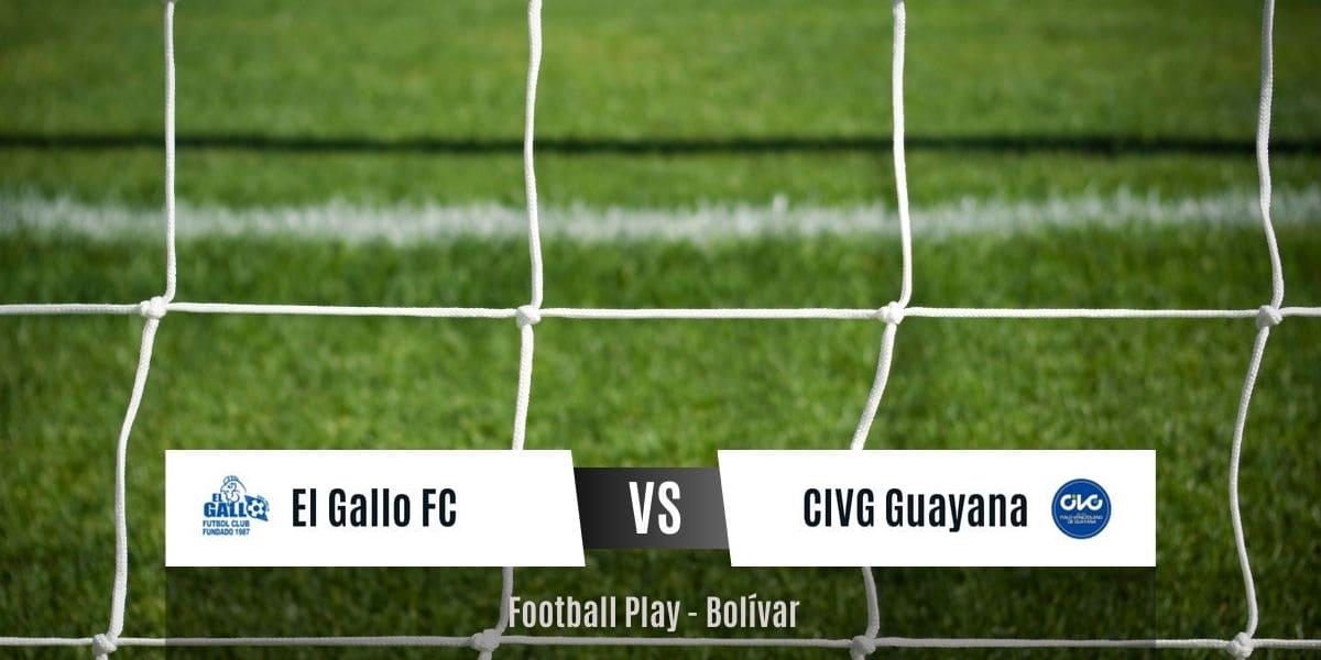 CIVG Guayana gana a El Gallo FC con buen fútbol por 0-2 (Sub-18)