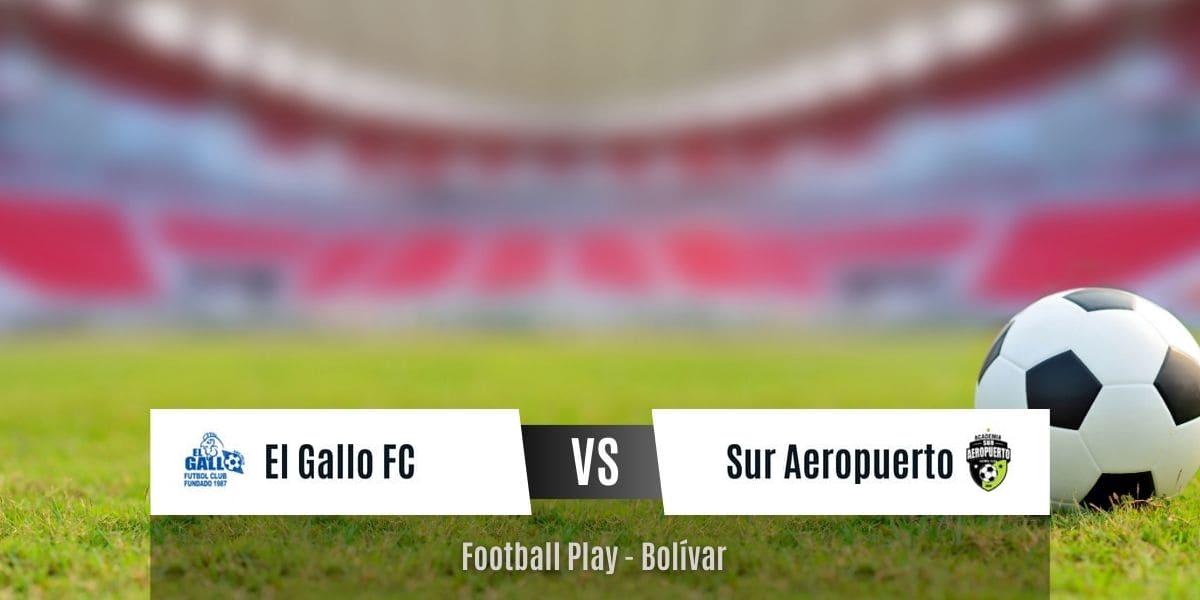 El Gallo F.C es derrotado frente a Acad. Sur Aeropuerto 1-2 (Sub-14)