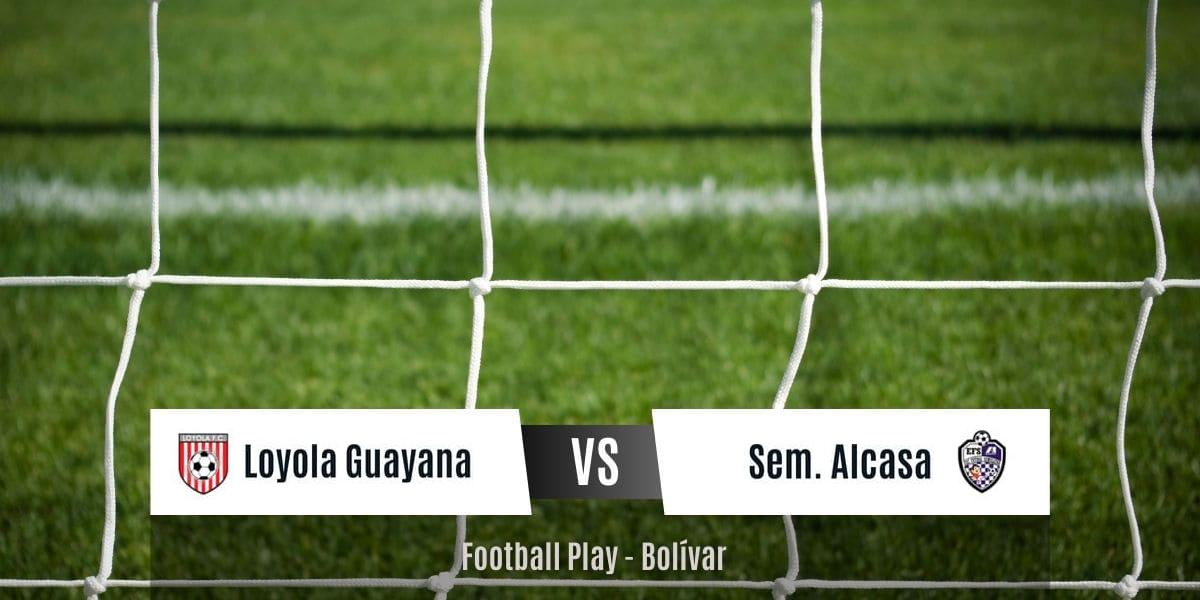 Empate 0-0 entre Loyola Guayana y Semilleros Alcasa (Sub-16)