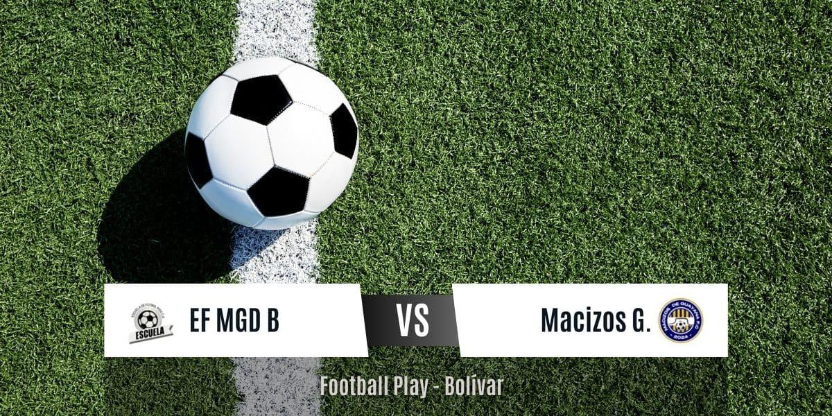 EF MGD B gana por 3-1 frente a Macizos de Guayana (Sub-14)