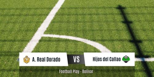 Acad. Real Dorado y Hijos de El Callao empatan 3-3 en un juego intenso (Sub-14)