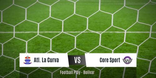 Atlético La Curva fue superior a Core Sport y lo vence por 4-1 (Sub-10)