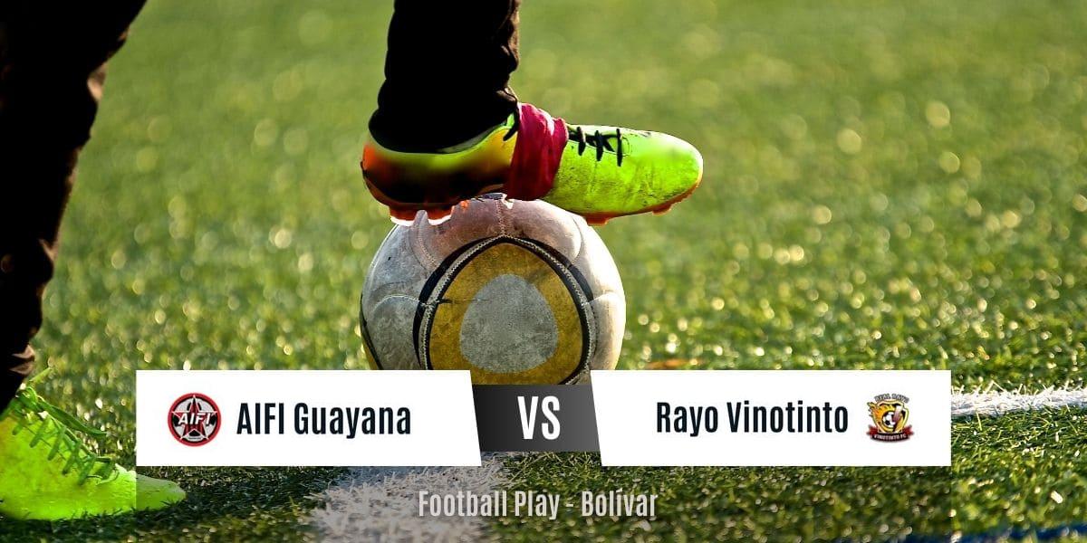 Poder ofensivo: Rayo Vinotinto vence por 1-5 a AIFI de Guayana (Sub-10)