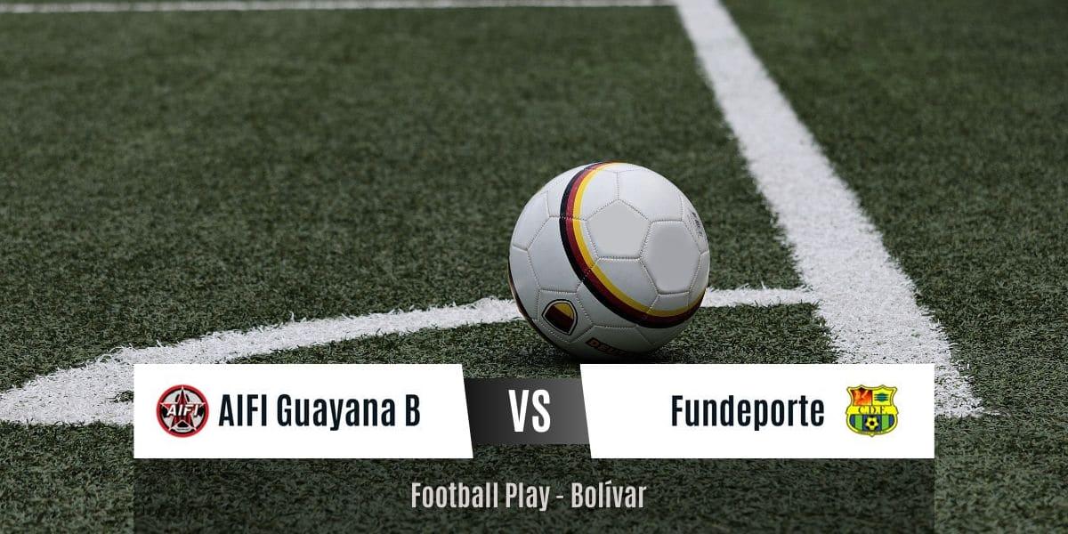 AIFI de Guayana B logra un importante triunfo sobre CD Fundeporte 2-1 (Sub-18)