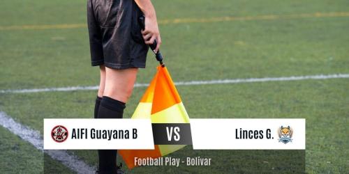 AIFI de Guayana B fue superior a Linces de Guayana y lo vence por 5-2 (Sub-18)