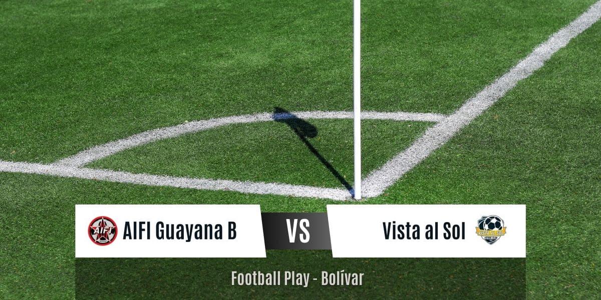 Victoria de AIFI de Guayana B 2-1 frente a Vista al Sol FC (Sub-16)