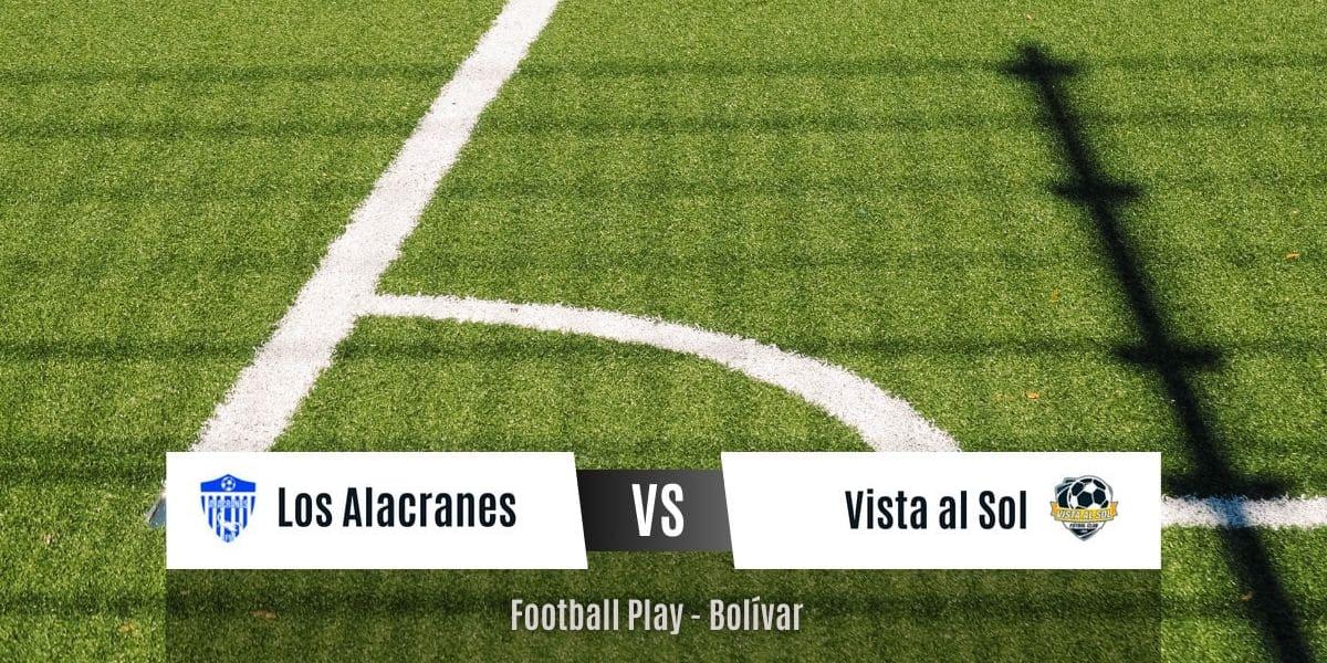 Los Alacranes y Vista al Sol FC empatan en vibrante juego 1-1 (Sub-18)