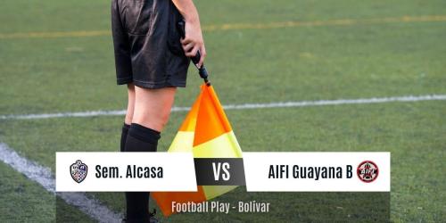 Victoria 2-4: AIFI de Guayana B vence a Semilleros Alcasa (Sub-10)
