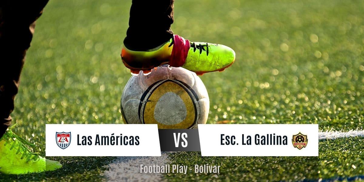 Las Américas FC y Escuela La Gallina empatan a 1 (Sub-11)