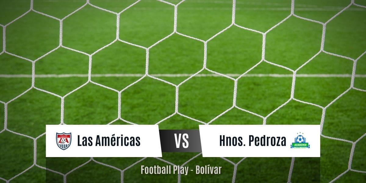 Las Américas FC es superado por Hermanos Pedroza en un juego reñido por 2-3 (Sub-9)