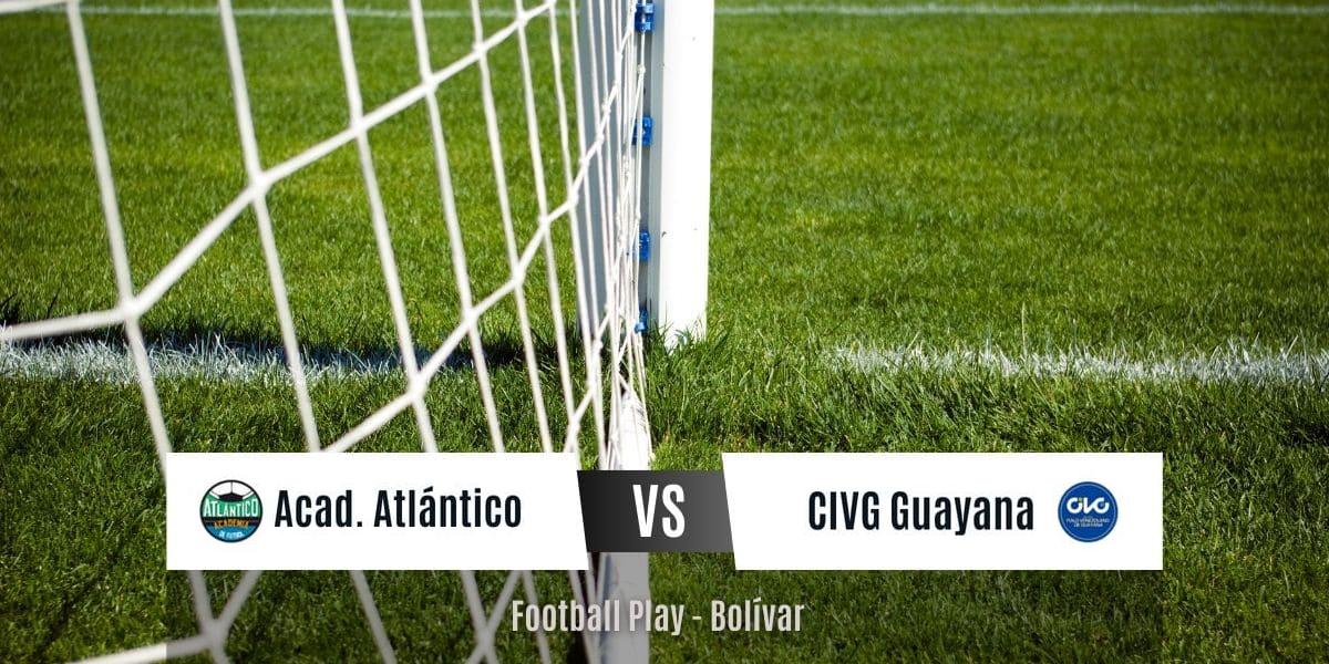 CIVG Guayana B convence y triunfa por 1-7 frente a Acad Atlántico (Sub-10)