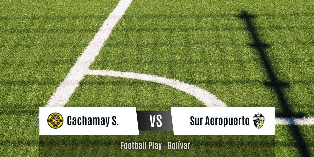 Empate 1-1 entre Cachamay Sport y Acad. Sur Aeropuerto (Sub-18)