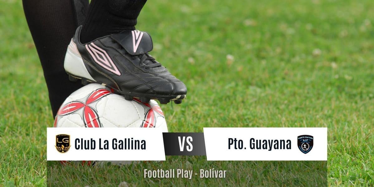 Club La Gallina convence con victoria por 3-1 frente a Puerto Guayana (Sub-20)