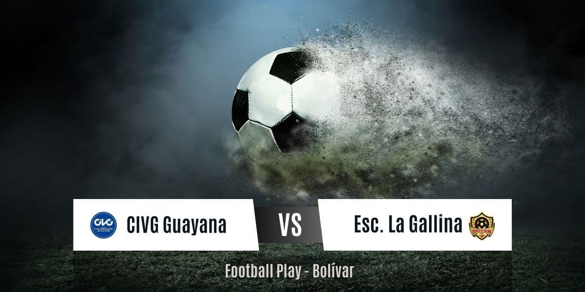 Goleada 3-0: CIVG Guayana vence a Escuela La Gallina (Sub-12)