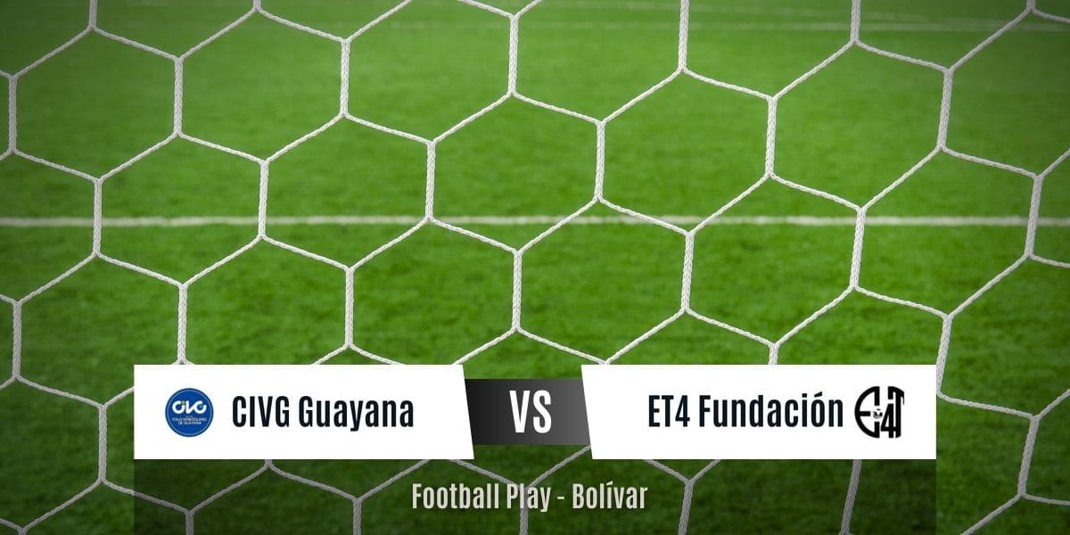 Poder ofensivo: ET4 Fundación vence por 2-5 a CIVG Guayana (Sub-14)