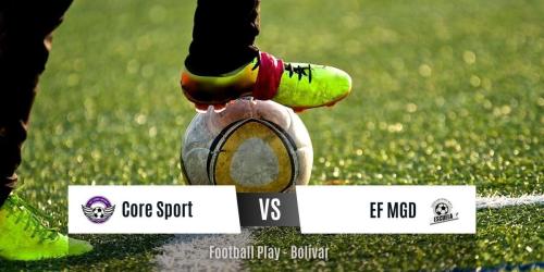 EF MGD sufre, pero obtiene victoria 1-2 sobre Core Sport (Sub-15)