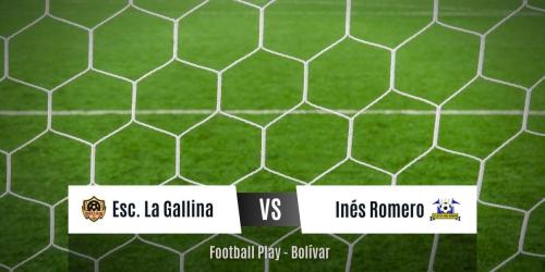 Atl. Inés Romero pierde con Escuela La Gallina por 3-2 (Sub-7)