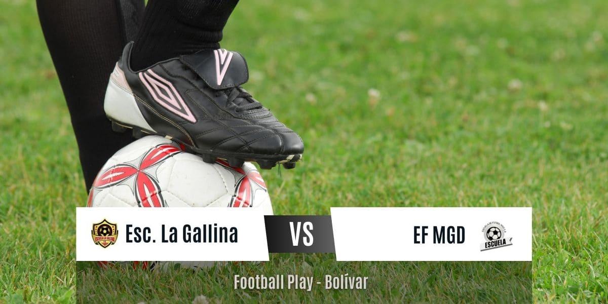 EF MGD demuestra su poder ofensivo al vencer a Escuela La Gallina por 1-4 (Sub-14)