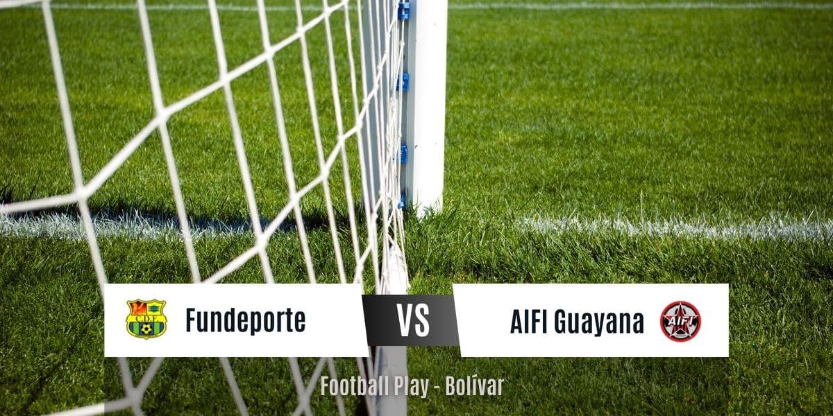 Empate 1-1 entre CD Fundeporte y AIFI de Guayana (Sub-15)