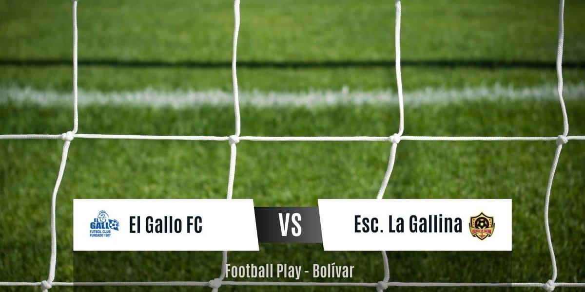 Escuela La Gallina es derrotado por El Gallo FC 4-0 (Sub-14)